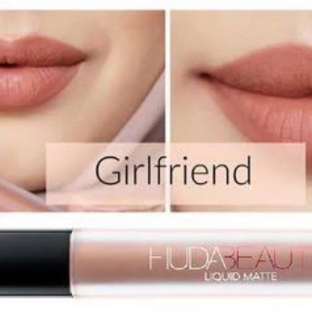 🫦 HUDA BEAUTY Liquid Matte Lipstick - Girlfriend
